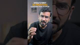 India's First 3D Printed House Built in Just 21 Days! #shorts #short