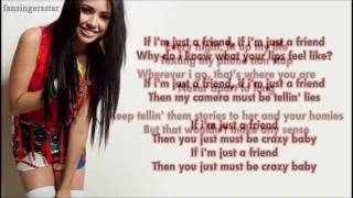 Jasmine Villegas - Just A Friend [Lyrics]