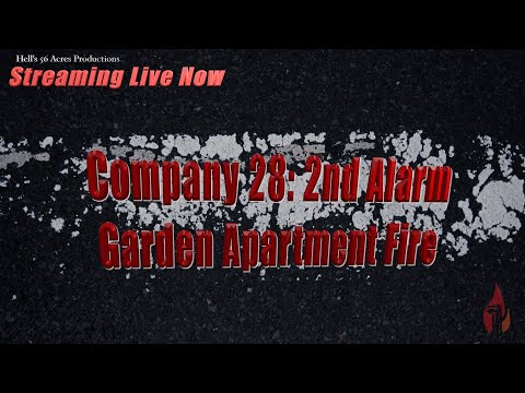 Thumbnail of YouTube video - Episode 2:  Washington Grove Lane; Station 28 Graden Apartment Fire. 2nd Alarm with Entrapment and security door access issues