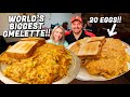 Massive 20 Egg Breakfast Omelette Challenge W KatinaEatsKilos In Springfield Missouri