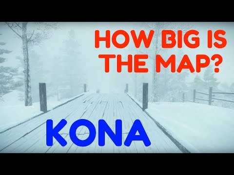 HOW BIG IS THE MAP in Kona? Talk About the Map Size