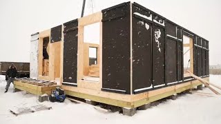 Incredible German Warm House Build In Just 5 Days By Your Hands