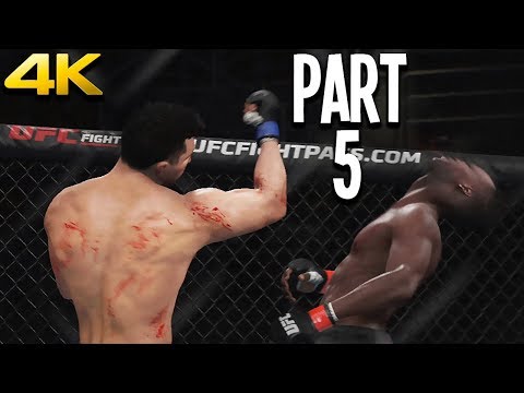 UFC 3 GAMEPLAY WALKTHROUGH CAREER MODE PART 5 - Rival Knockout (Xbox One X 4K)