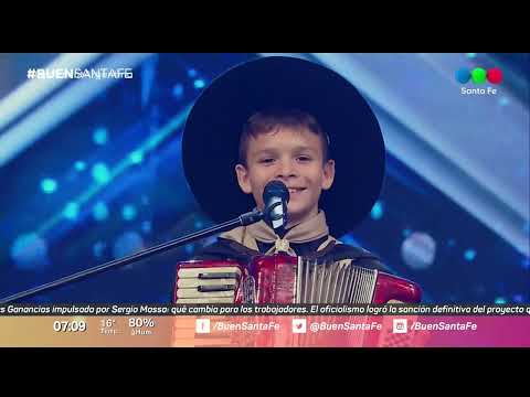Valentín Ávila, "el Ángel del acordeón" que nos deslumbró en Got Talent