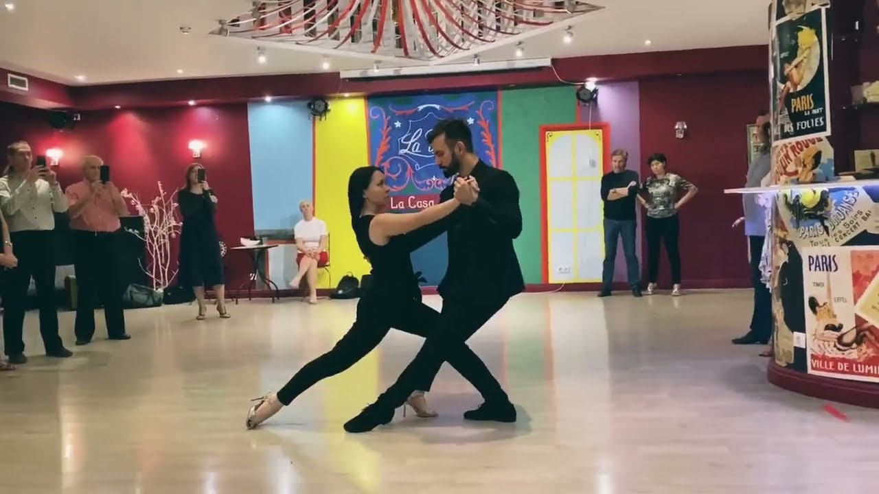 Mironenko Alexsey & Kristina - COLOR TANGO  - Negracha. TANGO escenario: beginning of choreography