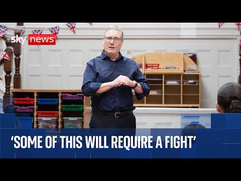 Starmer pledges 'fight' with social media firms to protect children from 'addictive' content