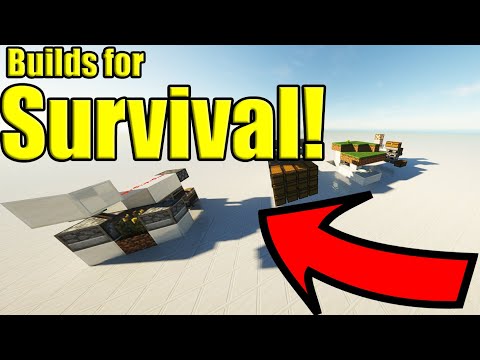 Insane Redstone Contraptions for Survival Mode in Minecraft!