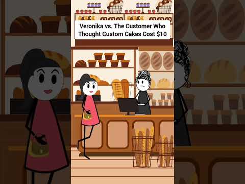 Miss Veronika vs. Rude customers and Mom #gplus #animation