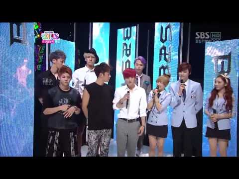 Live HD | 120729 BEAST - Interview (Comeback Stage) @ SBS Inkigayo 2012 London Olympics Special