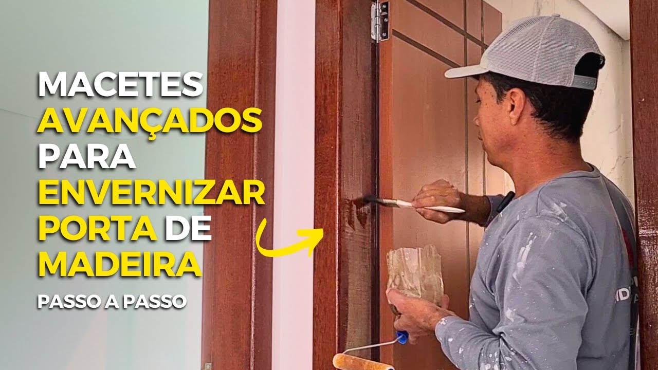 HOW TO PAINT A WOODEN DOOR WITH SEALER AND VARNISH (SECRET REVEALED) STEP BY STEP