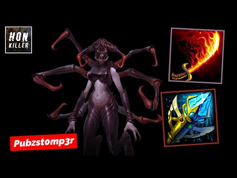 HoN Arachna FIREBRAND with STAFF OF THE MASTER