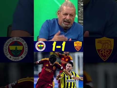 Fenerbahçe 1-1 Roma Maç Sonu Yorumu Erman Toroğlu #shorts