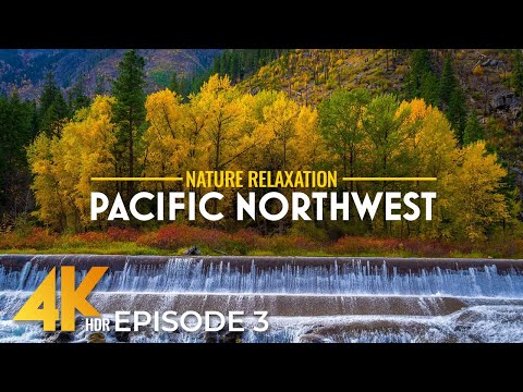 Pacific Northwest Documentary Film 4K HDR - #3 | Autumn & Summer in Leavenworth & Mount Rainier NP