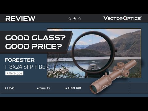 Оптический прицел Vector Optics Forester 1-8X24 (30 мм) illum. SFP Coyote FDE Этчированный стекло - фото 1 - id-p3114934144