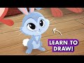 Learn How to Draw A Cute Fairytale Bunny! | Earth’s Mightiest Show