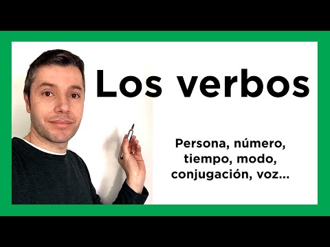 EL VERBO. Morfología: conjugación, número, persona, tiempo, modo, aspecto, voz