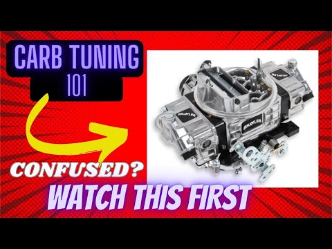 CARB TUNING 101: Tuning basics explained!
