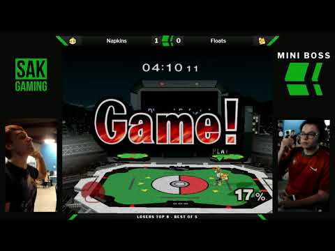 Mini Boss 3 Losers Top 8 - Napkins (Peach) vs Floats (Fox)