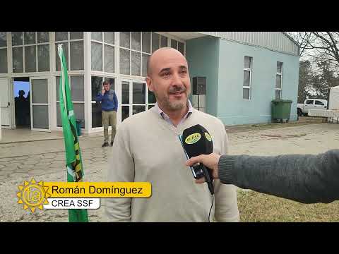 Román Domínguez - JAT del CREA en Marcos Juárez. Sergio Montico - UNR - Observatorio  de Suelos.