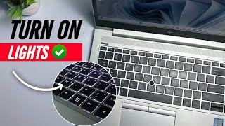 Laptop ki Keypad ki light Kaise on karen | How To Turn On Keyboard light on HP/Dell Laptop |
