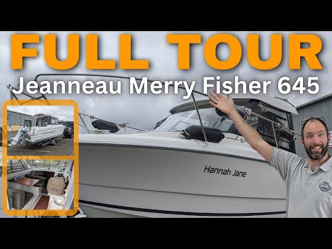 £32,000 2014 Jeanneau Merry Fisher 645 - Boat Tour