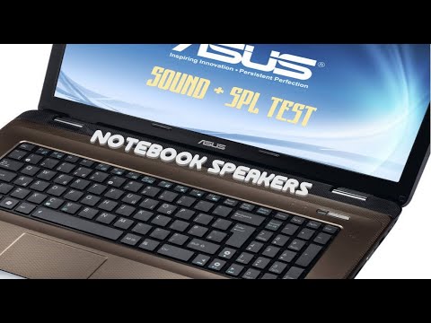 Asus Notebook Speakers - Sound test + SPL Test