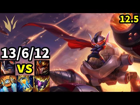 Rumble Jungle vs Jarvan IV - KR Master | Patch 12.5