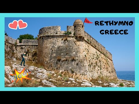 Greek island CRETE: 16th century FORTEZZA (Venetian Fort) in RETHYMNO #travel #crete