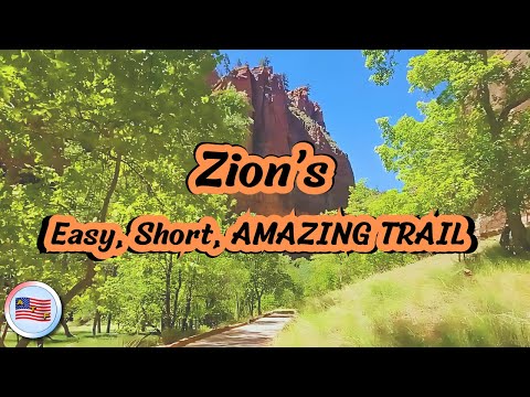 ZION National Park: Riverside Walk Nature Trail to Narrows, Short & Sweet