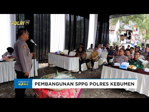 POLRES KEBUMEN BANGUN SPPG MENDUKUNG PROGRAM MBG UNTUK PELAJAR