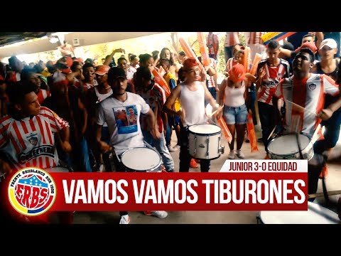 "Previa Frente Rojiblanco, Instrumental - Junior 3-0 Equidad 2017" Barra: Frente Rojiblanco Sur • Club: Junior de Barranquilla