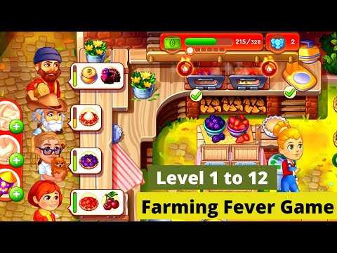 Farming Fever Game || Farming Fever Gameplay | Level 1 - 12
