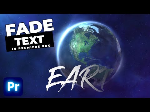 MOTION Blur TEXT ANIMATION In Premiere Pro