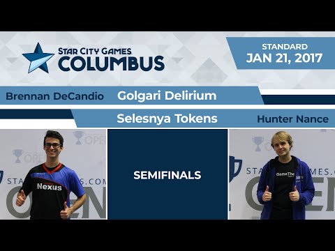 SCGCOL: Semifinals - Brennan DeCandio vs Hunter Nance | Standard
