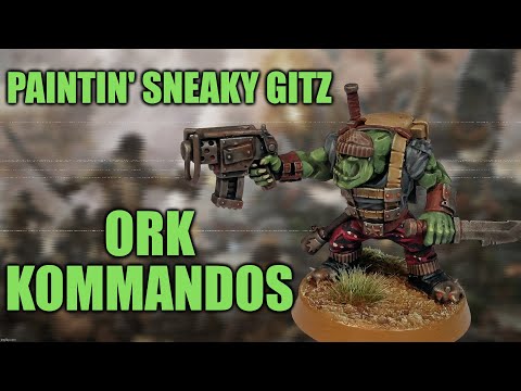 Painting Newer, Sneakier Kommandos from Kill Team: Octarius [How I Paint Things]