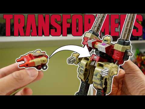 This Man Fires Minicons Out Of His Crotch | #transformers Armada Demolishor Review