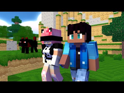 GUESS THE BOYFRIEND YAY! ARIGATO FIRST MEET MAID KC & PIERCE - MINECRAFT ANIMATION #shorts