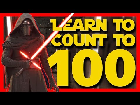 1⃣0⃣0⃣ Learn To Count To 100 With Kylo Ren 🚀 Star Wars Superhero Sing Along Songs 🤺