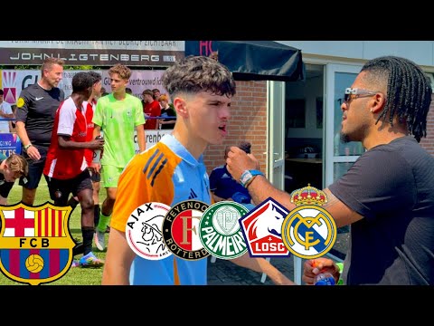 U15 Champions League Turnier mit Palmeiras,Barca,Real Madrid und co. beim Marveld Tournament 🏟️ 🚨