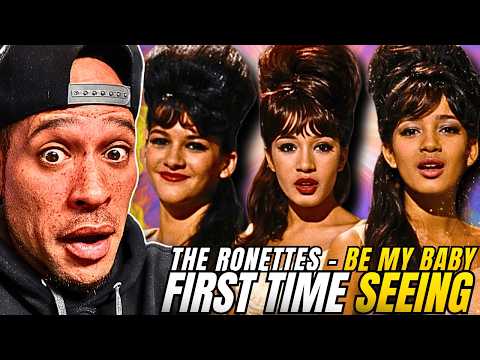 Thumbnail for FIRST time SEEING The Ronettes - Be My Baby!! The music from this time period is.... by The Ronettes