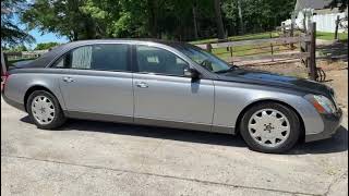 2005 Maybach 62 Cold Start
