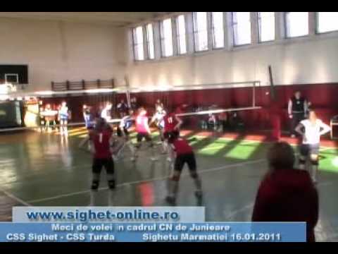 CN Junioare la volei. CSS Sighet - CSS Turda