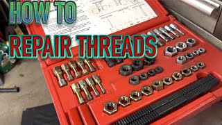HOW TO REPAIR DAMAGED OR STRIPPED BOLT THREADS