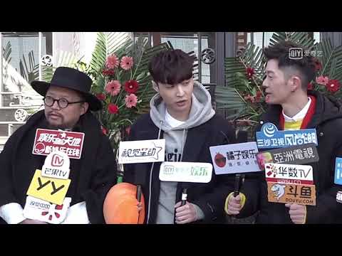 [Eng Sub] 180112 Yixing interview cut at the Golden Eyes Blessing Ceremony