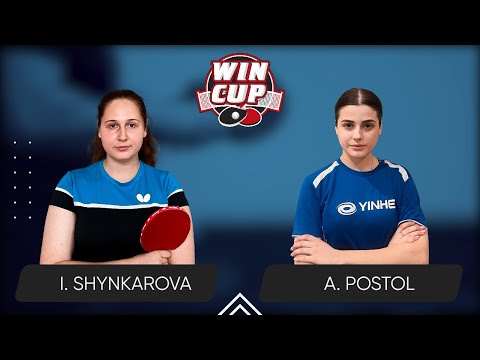 07:00 Iryna Shynkarova  - Anastasiia Postol West 1 WIN CUP 11.11.2023 | TABLE TENNIS WINCUP