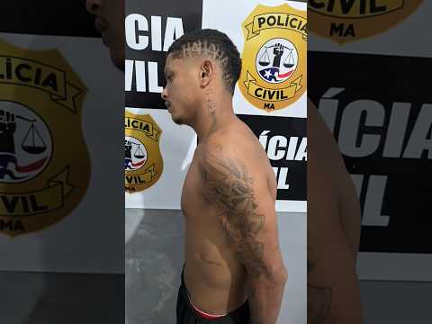 Polícia de Rosário MA prende homem acusado por tentativa de homicídio,  com passagem por assalto.