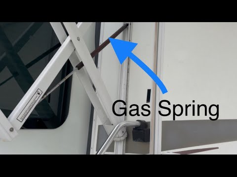 Replacing Gas Struts on Carefree RV Awning