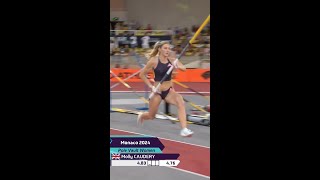 The sky is the limit for this woman ☁️  #DiamondLeague 💎