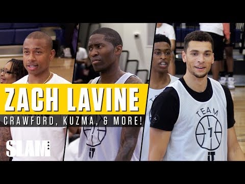 Zach Lavine SNAPPED at Zeke End! Jamal Crawford, Kyle Kuzma, & More! | SLAM Highlights Video