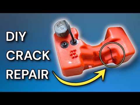 Plastic Fuel Tank Crack Repair - Free & Easy!